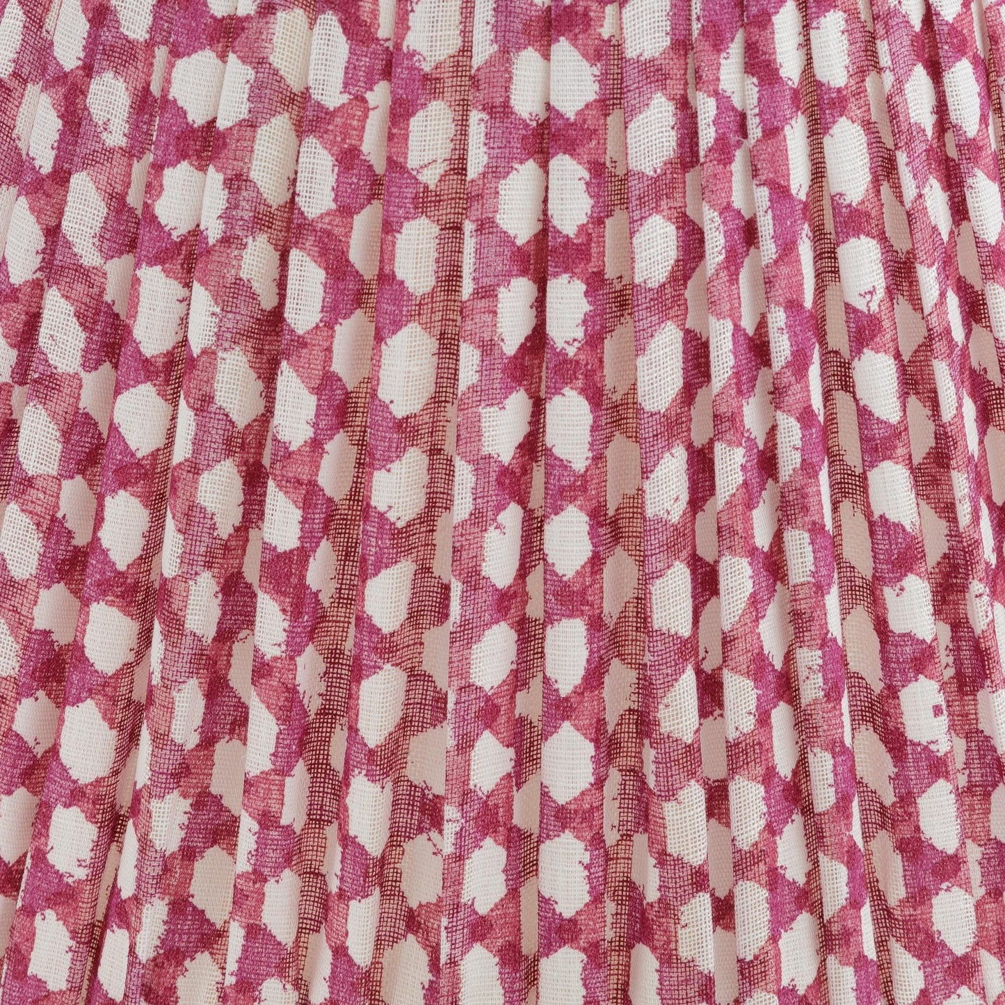 Lampshade in Fuchsia Wicker 16"