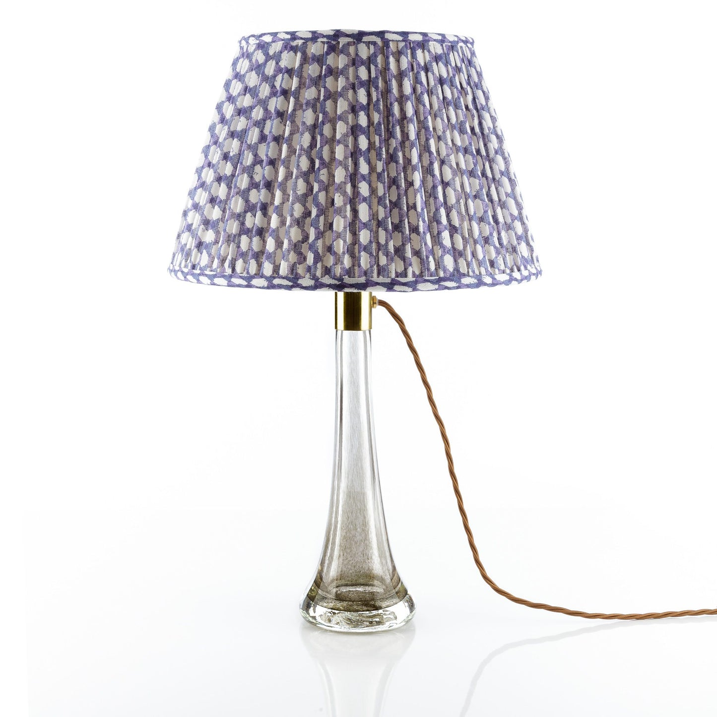 Lampshade in Indigo Wicker 18"