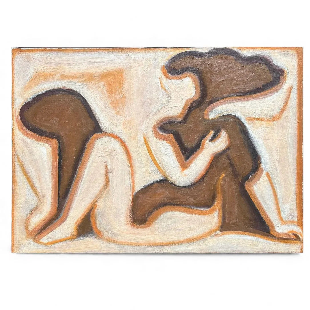 Abstract Figurative Painting by Samuel Kudish