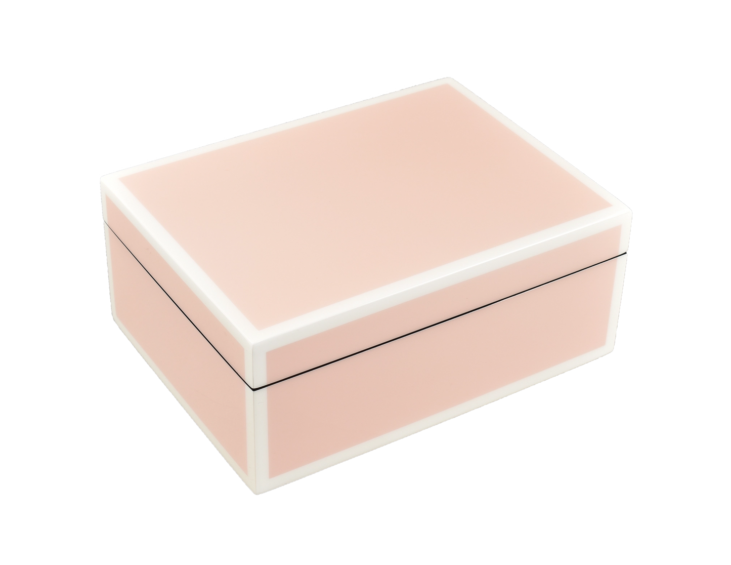 Paris Pink Box with White Trim