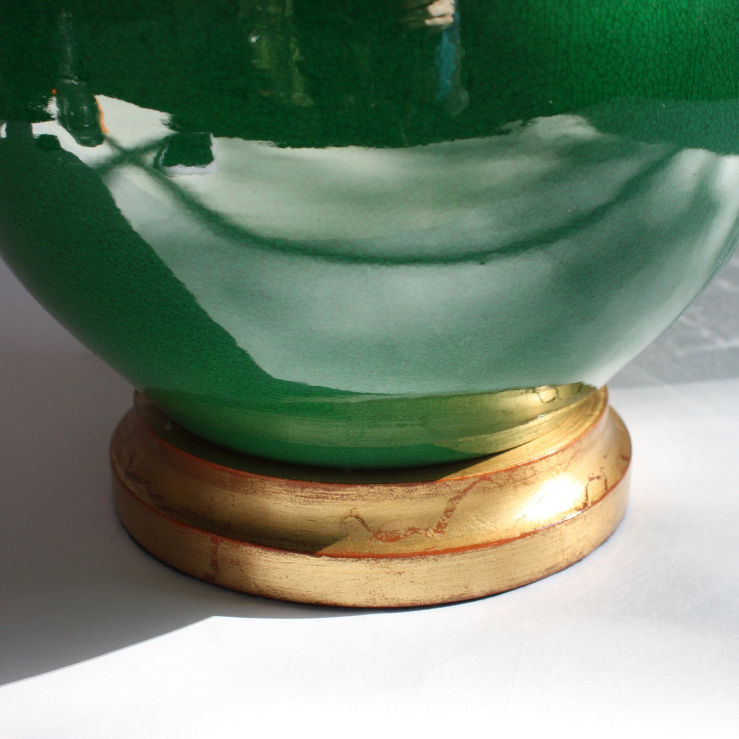 Green Lamp Base