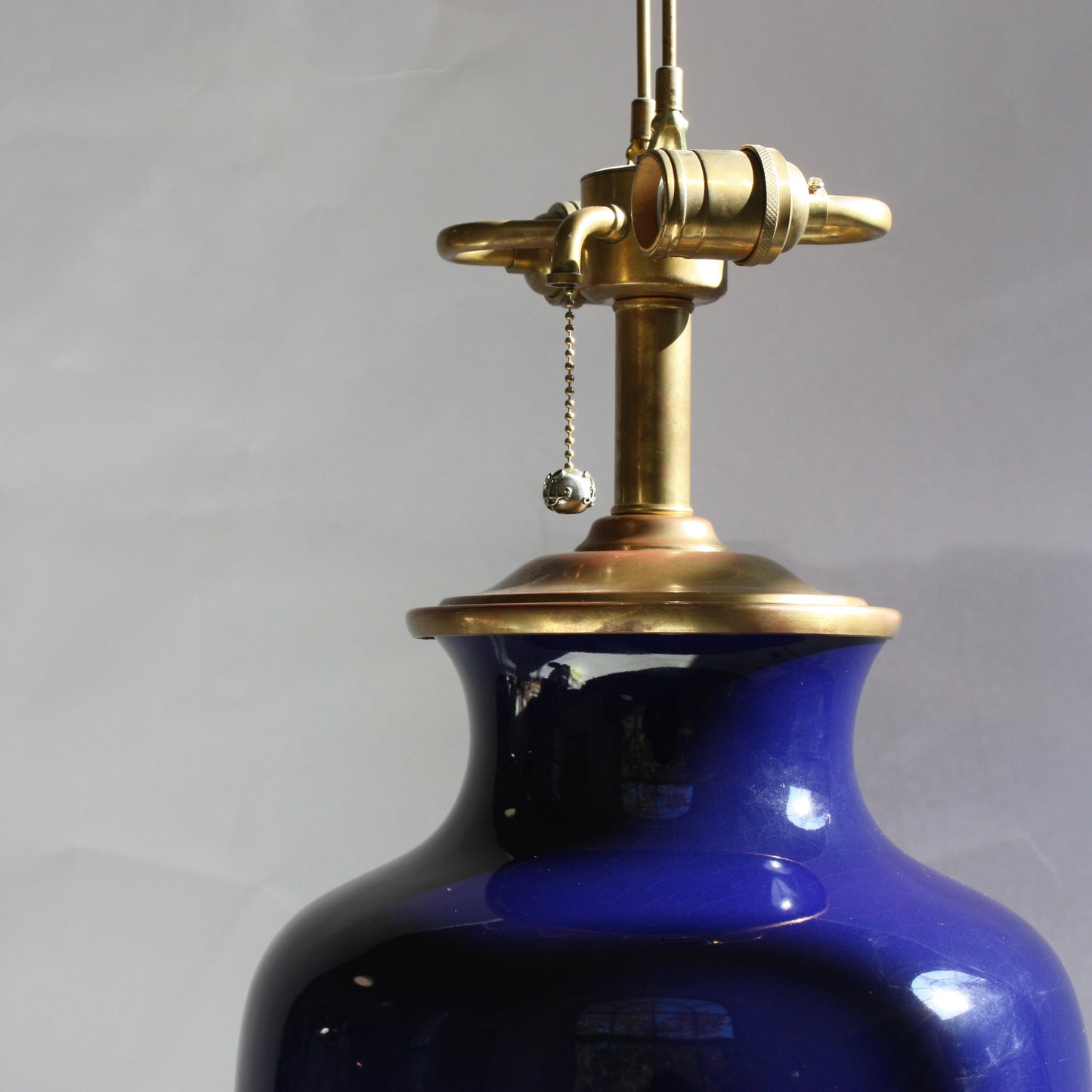 Navy Table Lamp