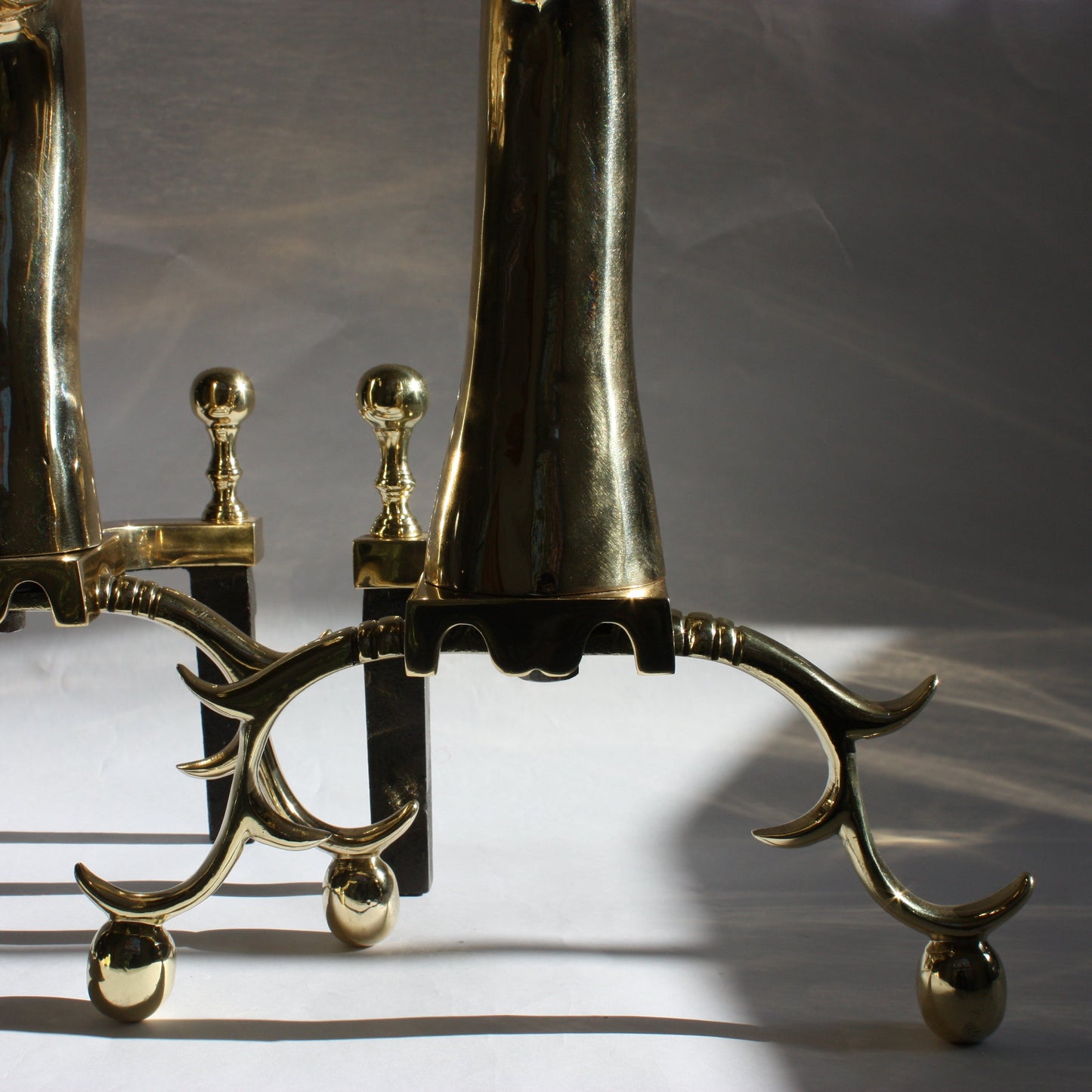 1920's Duck Andirons (Set of 2)