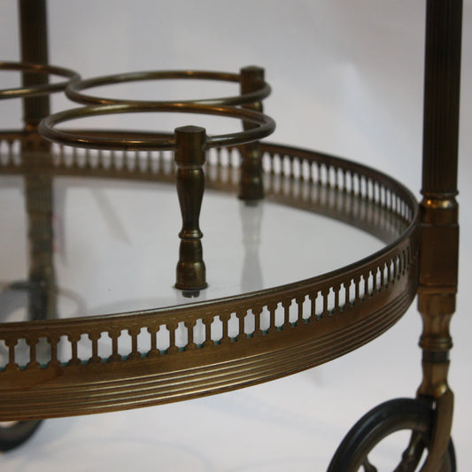Brass Bar Cart