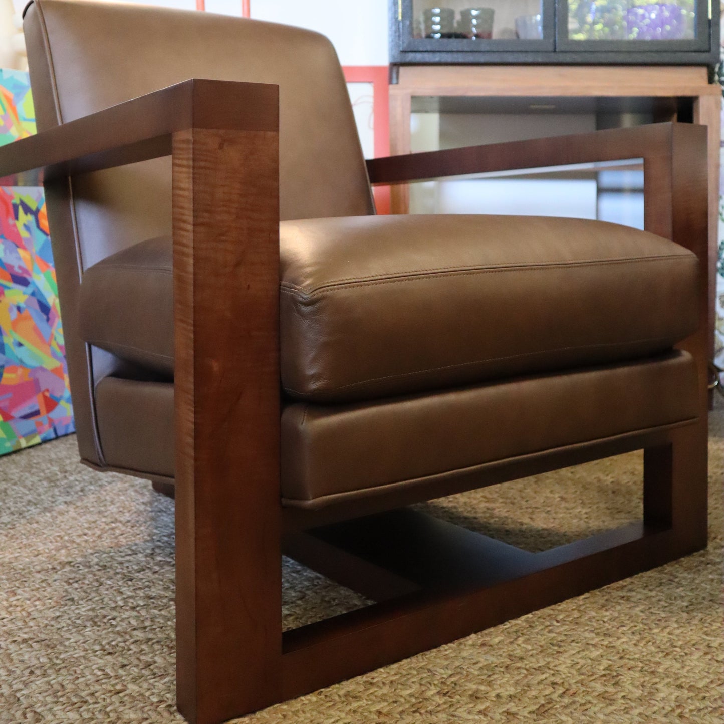 Maple Roger Lounge Chair