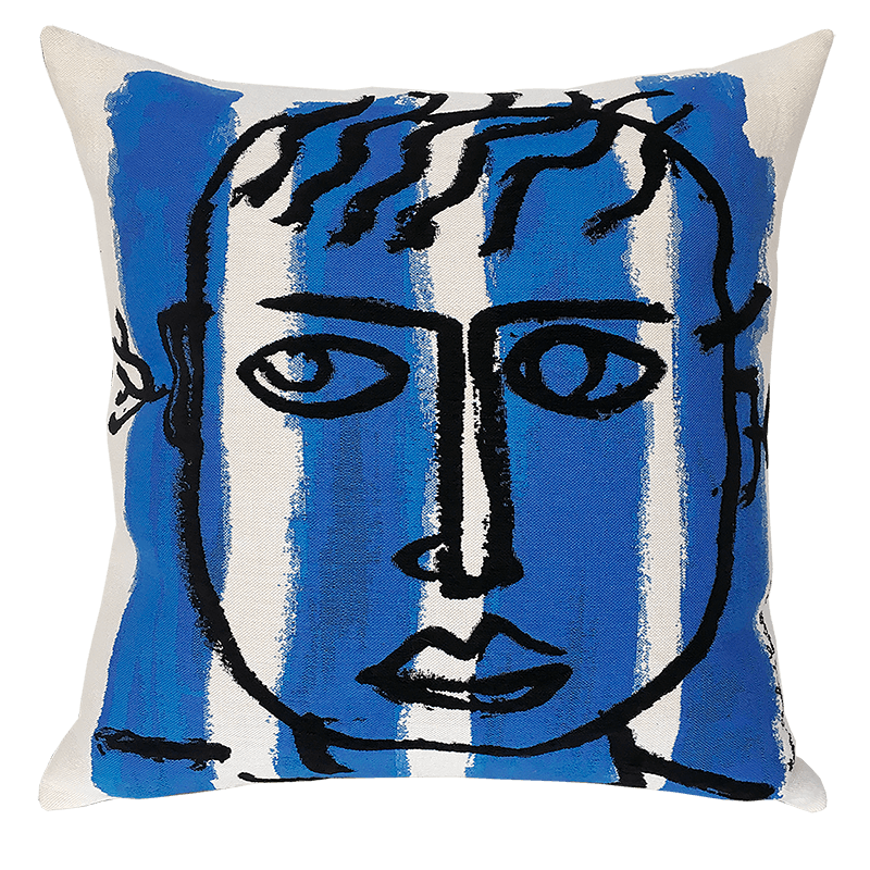 Jules Pansu Pur de la feuille Cushion Cover