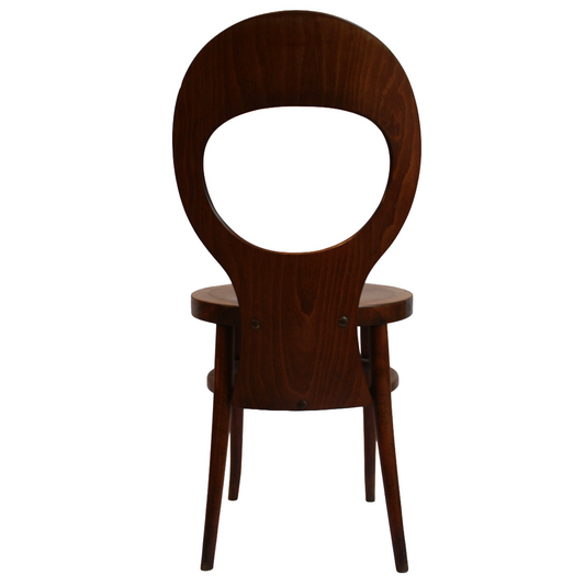 Milo Baughman Inspired Dining Chairs (Set of 6)