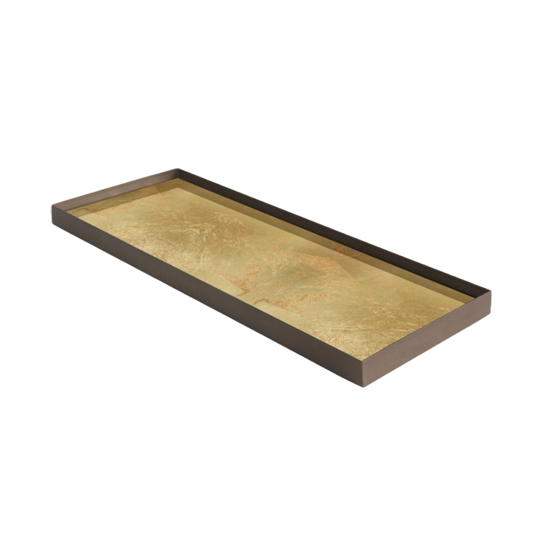 Ethnicraft Gold Leaf Tray