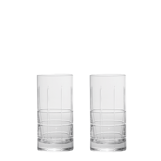 Street Highball Glasses (Set of 2)