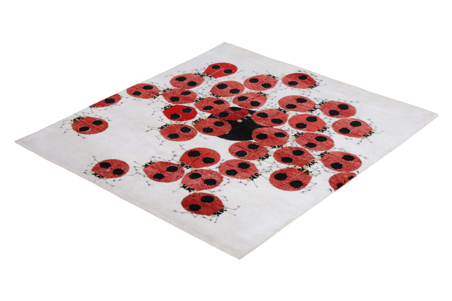 Red Ladybug Rug