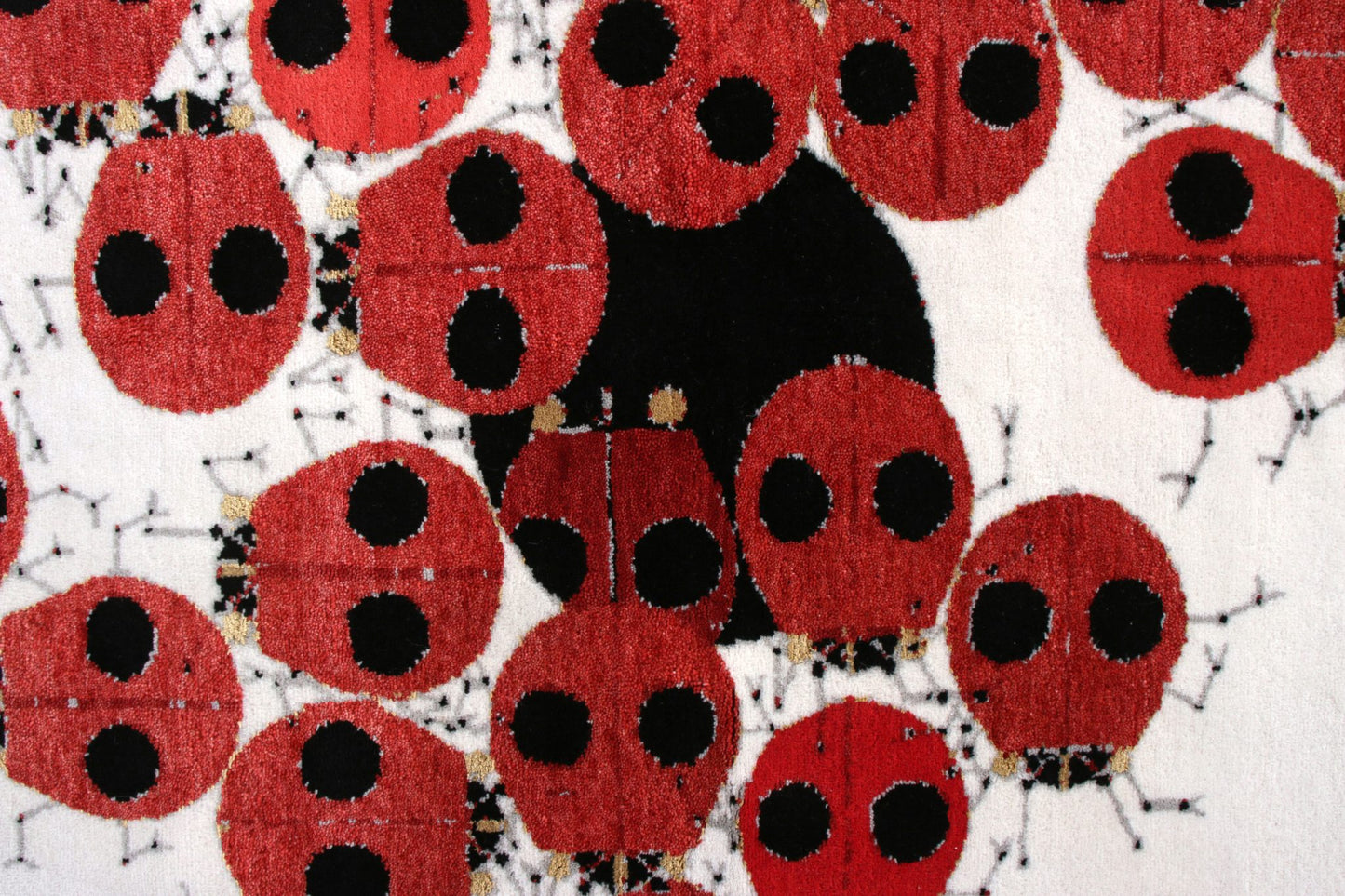 Red Ladybug Rug