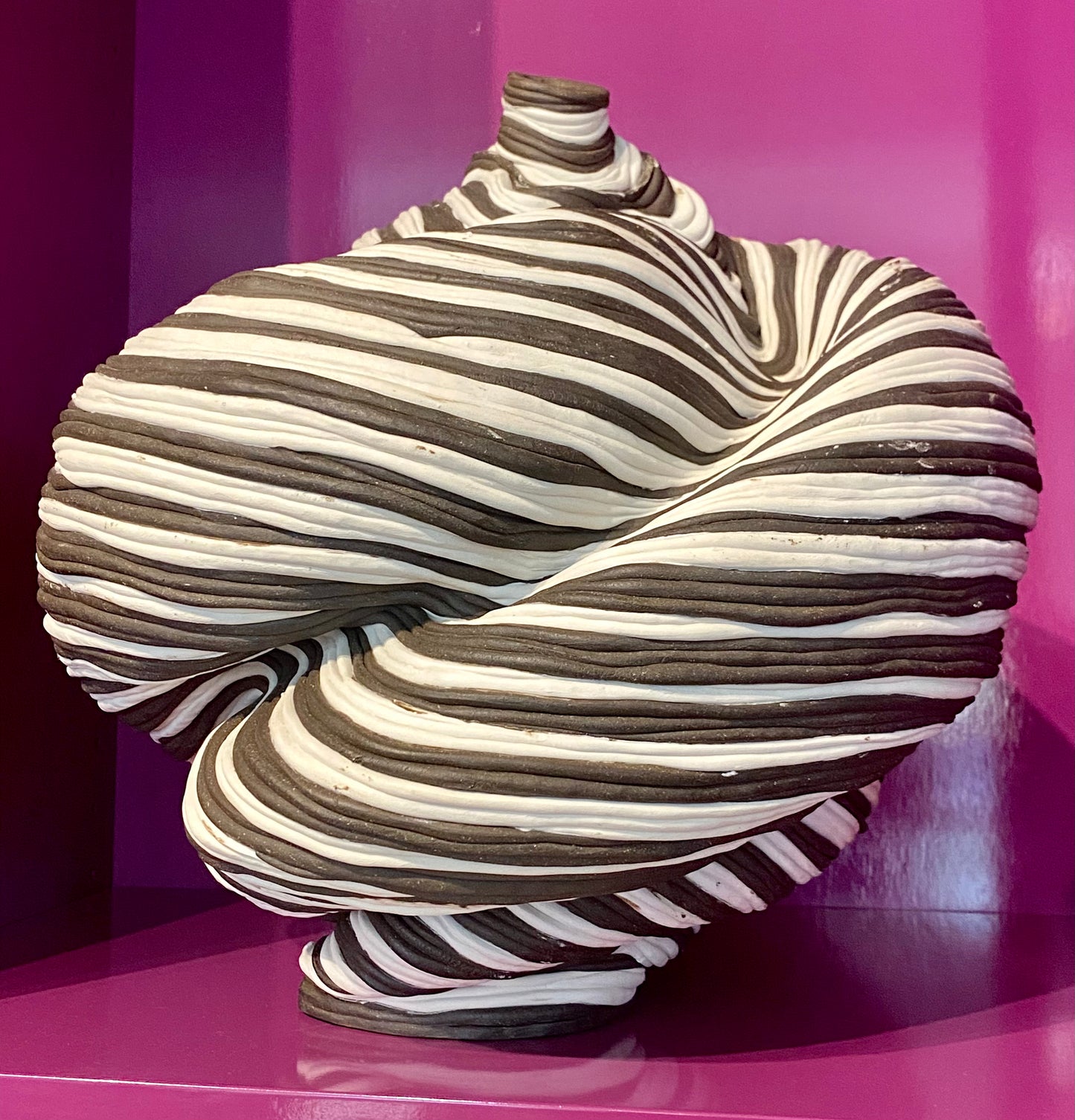 Philip Soucy Black & White Vessel