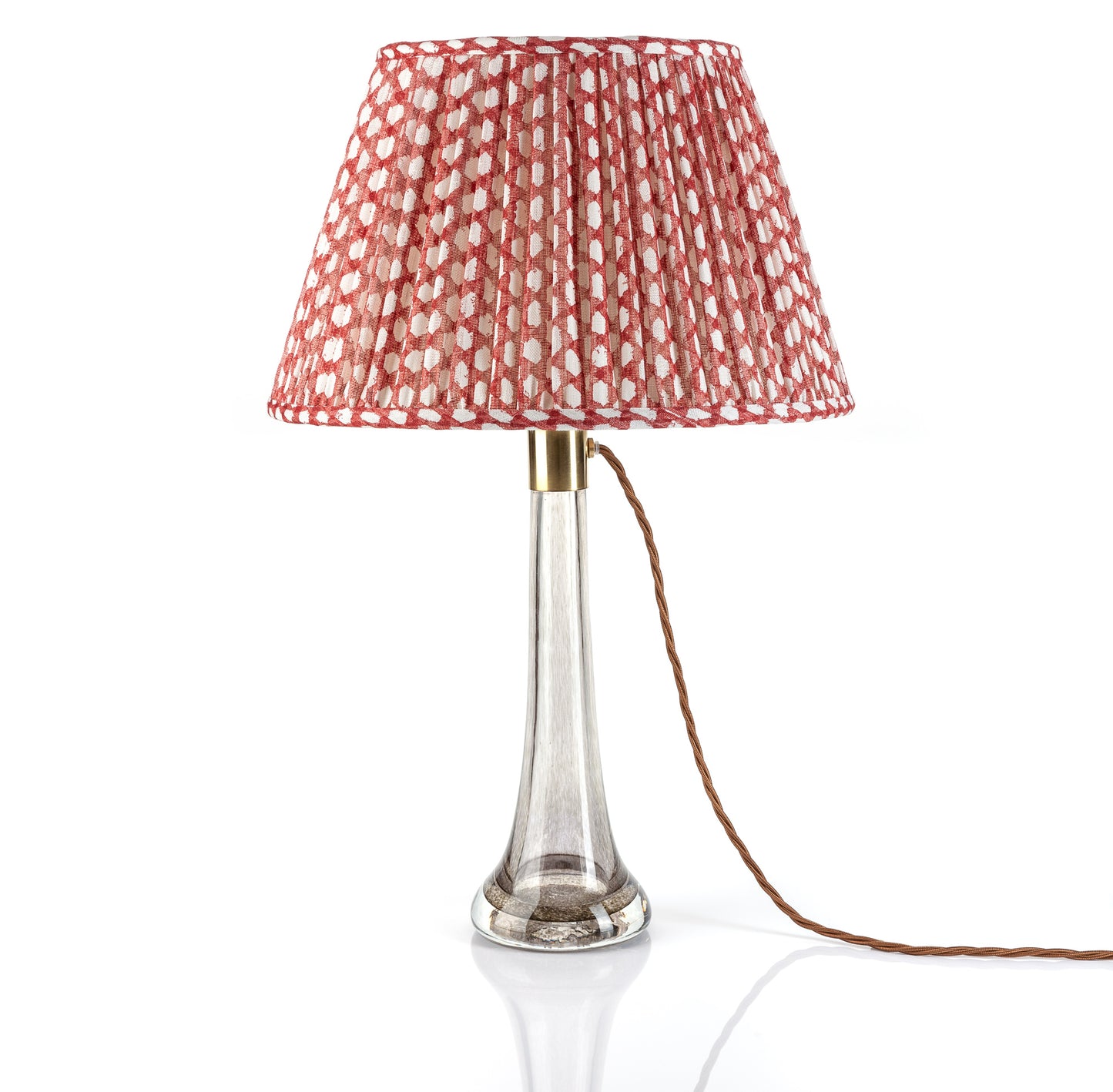 Red Wicker 14"