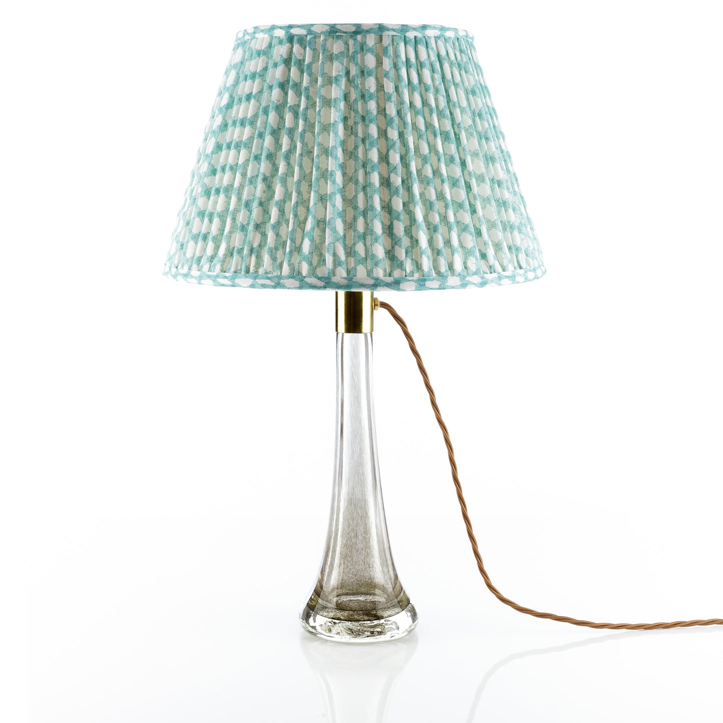 Turquoise Wicker 20"