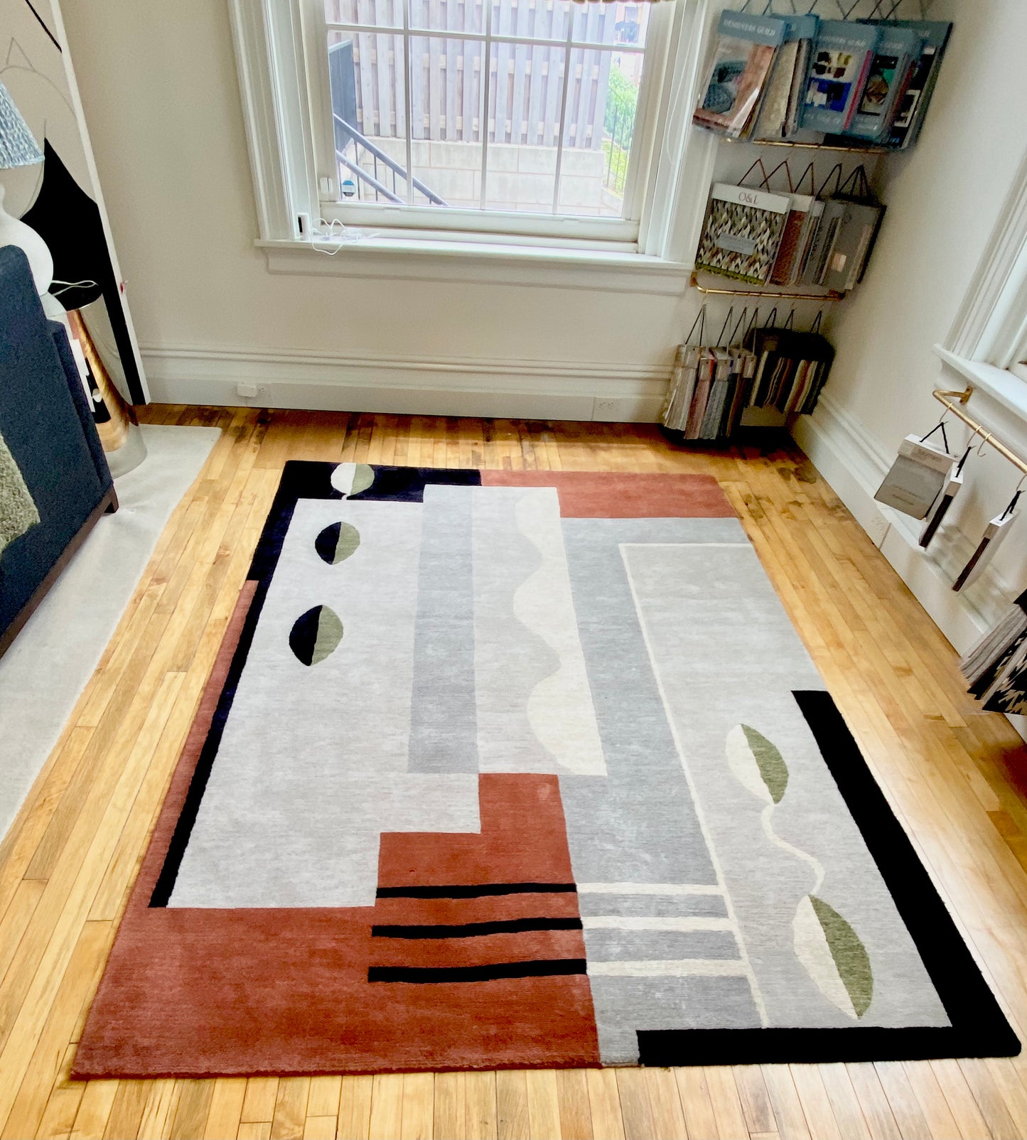 Mid-Century Modern Custom Rug 6x8 23242