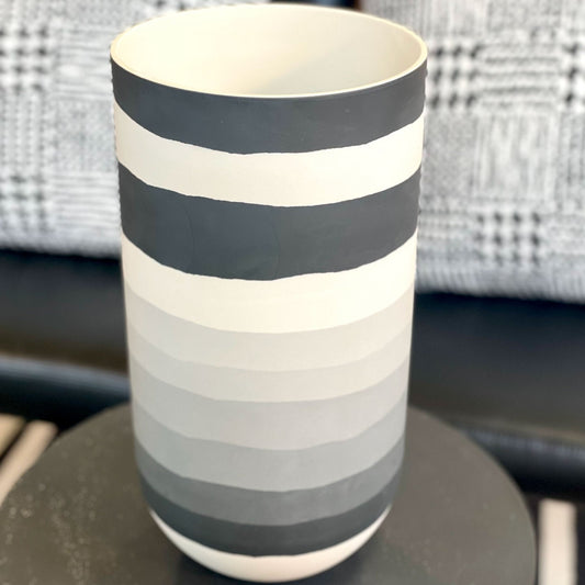 Greyscale Vessel by Jowdy Studio