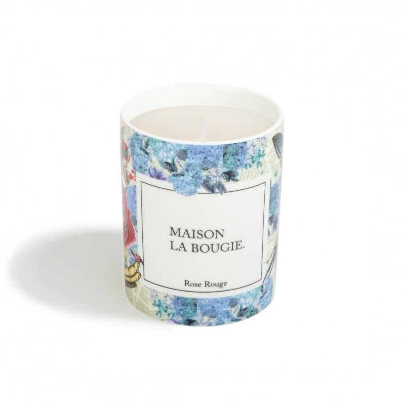 Maison La Bougie Rose Rouge Ceramic Candle