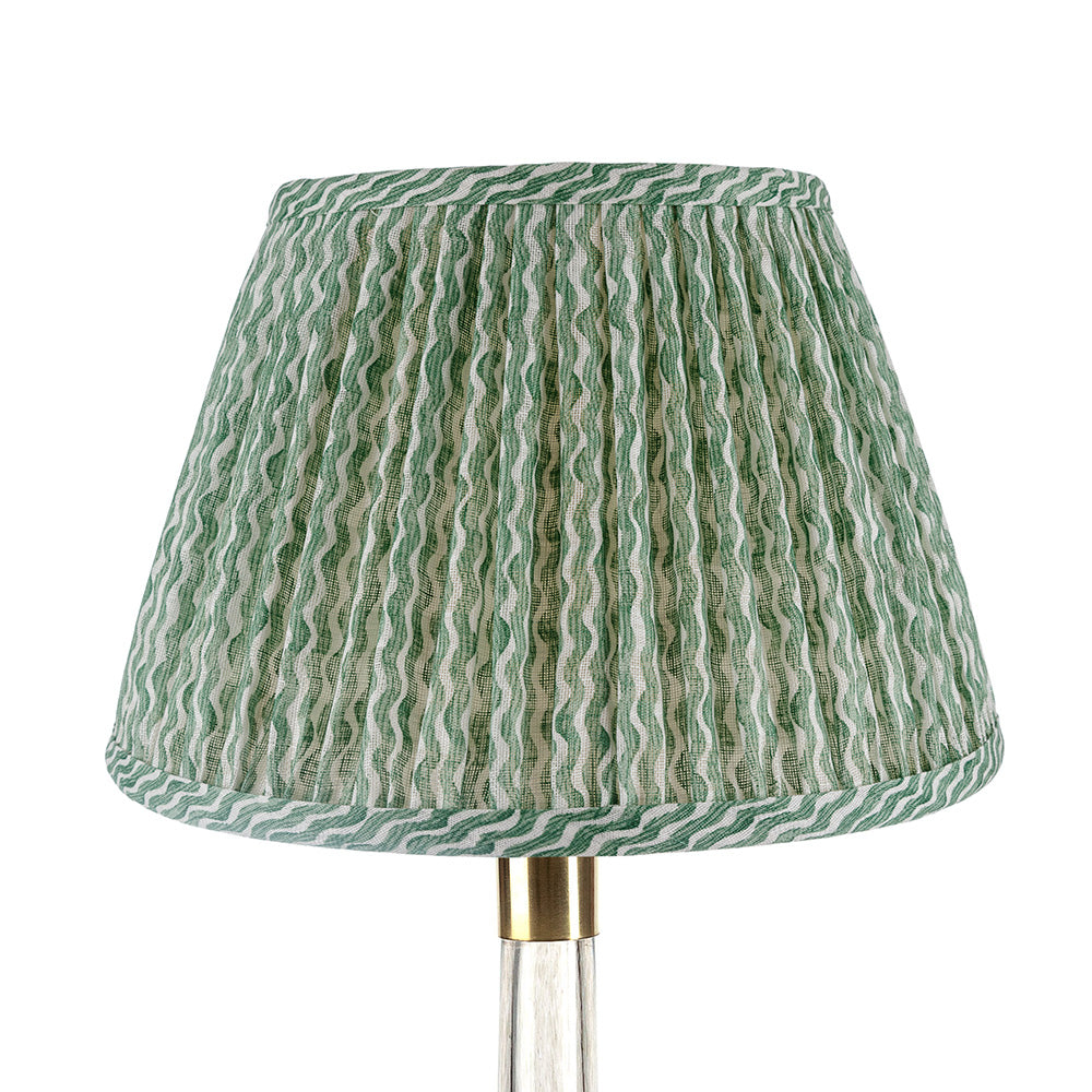 Lampshade in Green Popple 18"