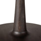 Round Torsion Dining Table in Brown Varnished Oak