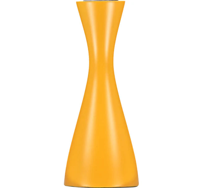 Medium Saffron Yellow Candleholder