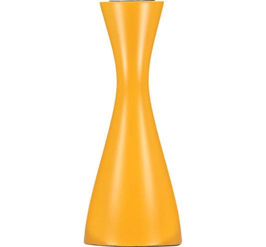 Medium Saffron Yellow Candleholder