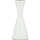 British Colour Standard Medium Pearl White Candleholder