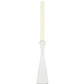 British Colour Standard Tall Pearl White Candleholder