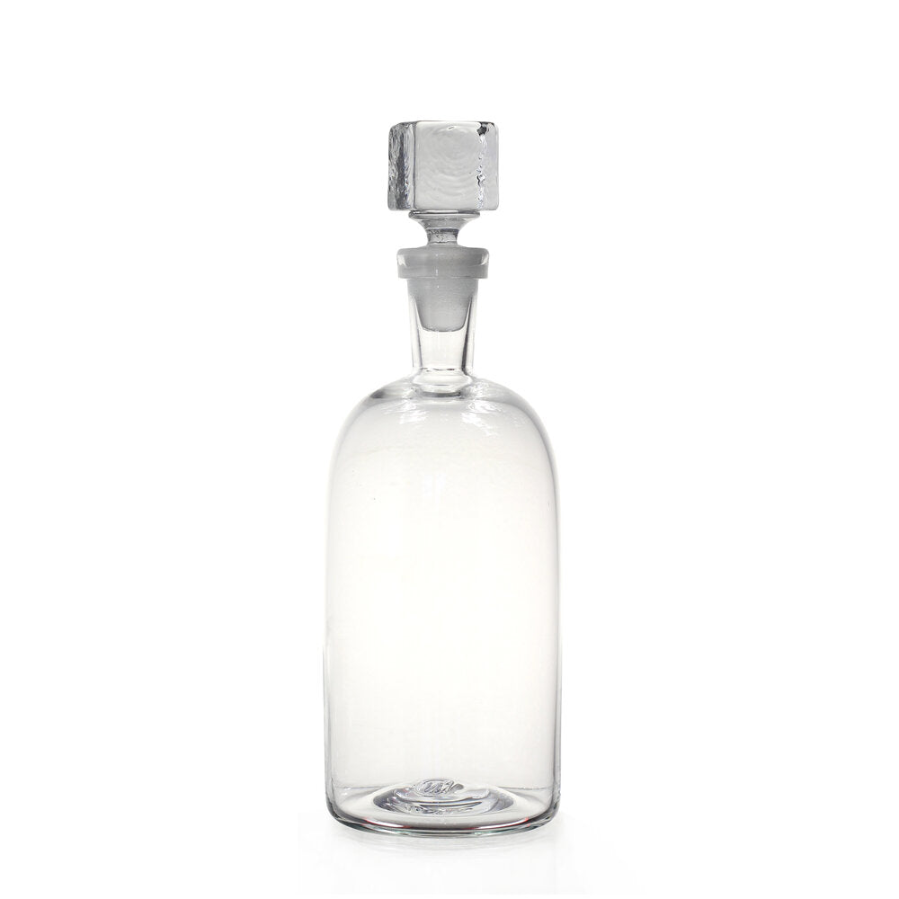 Nate Cotterman Cube Glass Decanter