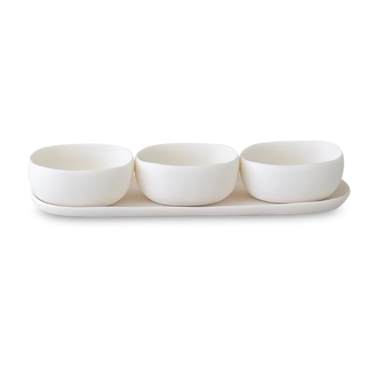 Tina Frey CUADRADO Serving Bowl Trio