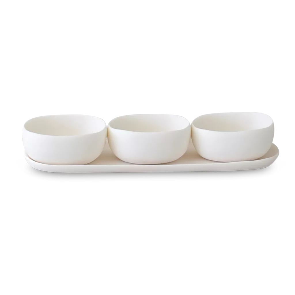 Tina Frey CUADRADO Serving Bowl Trio