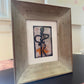 Vose Cabrera Painting with Antique Frame - White Background