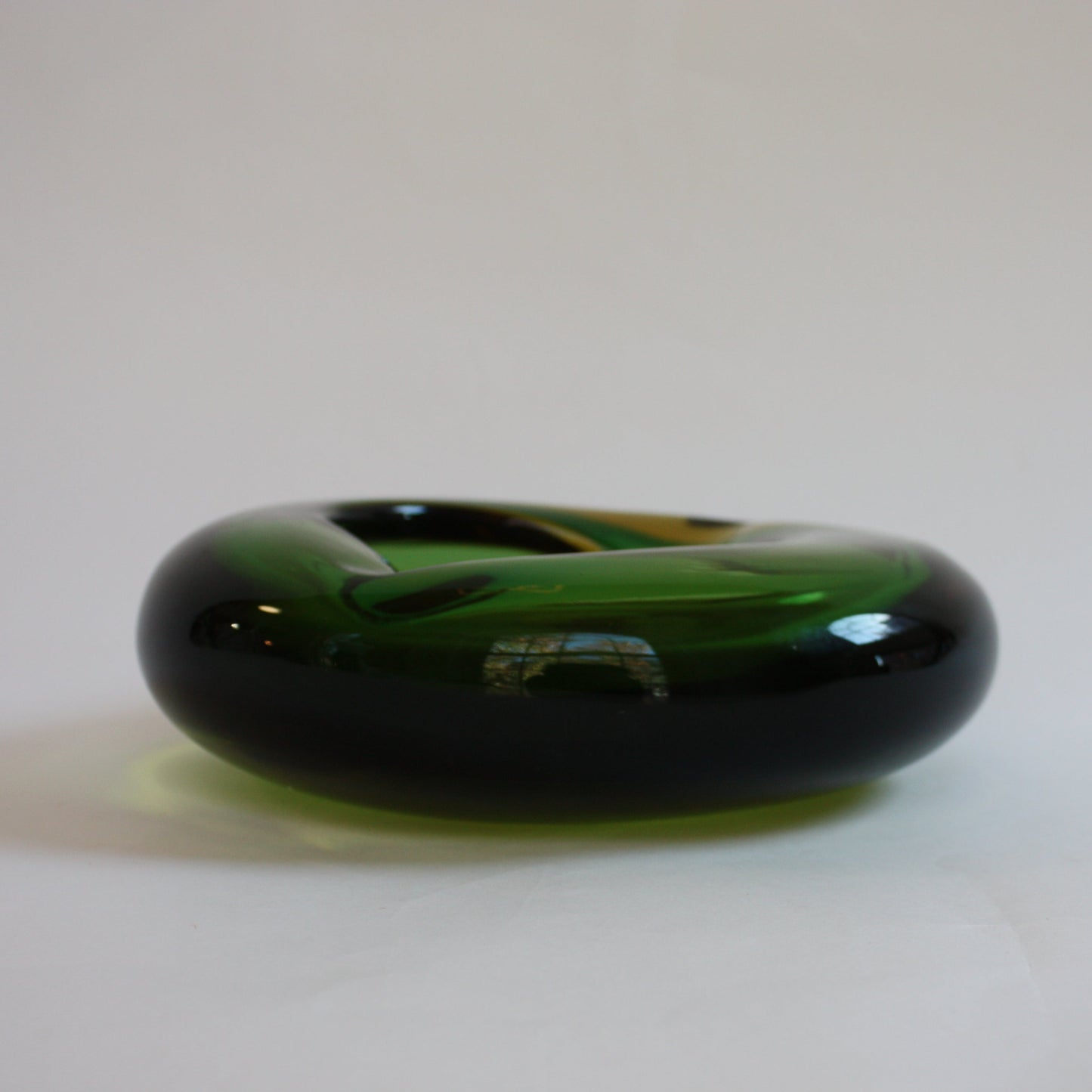 Green Murano Glass Bowl