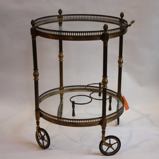 Brass Bar Cart