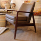 Walnut Draper Lounge Chair