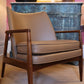 Walnut Draper Lounge Chair