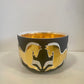 Waylande Gregory Small Chubby Dancing Horse Bowl in Black