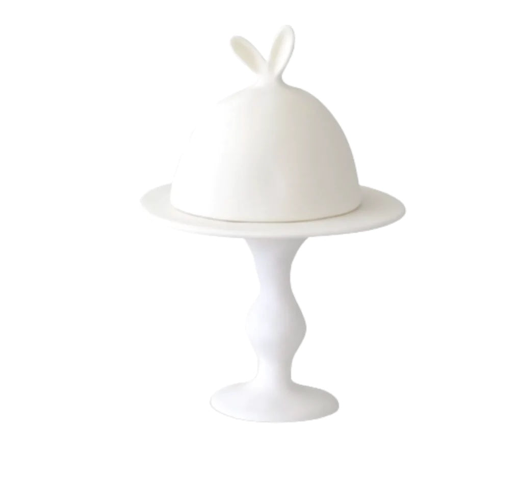 LAPIN Small Domed Cake Stand in White