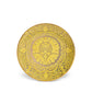 Set of 4 Fortuny Orsini Yellow Dessert Plates