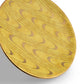 Set of 4 Fortuny Apollo Yellow Canape Plates
