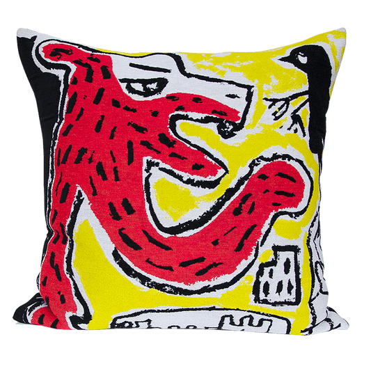 Jules Pansu La dent d'Adam Cushion Cover