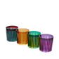 Set of 4 Assorted Prism Double Old Fashioned Glasses