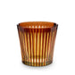 Amber Prism Ice Bucket and Tongs