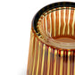 Amber Prism Ice Bucket and Tongs