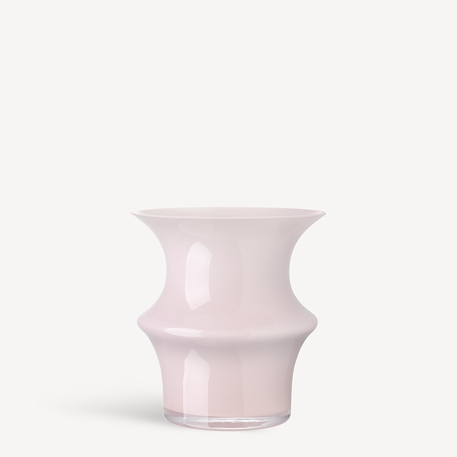 Kosta Boda Pagod Small Vase in Pink