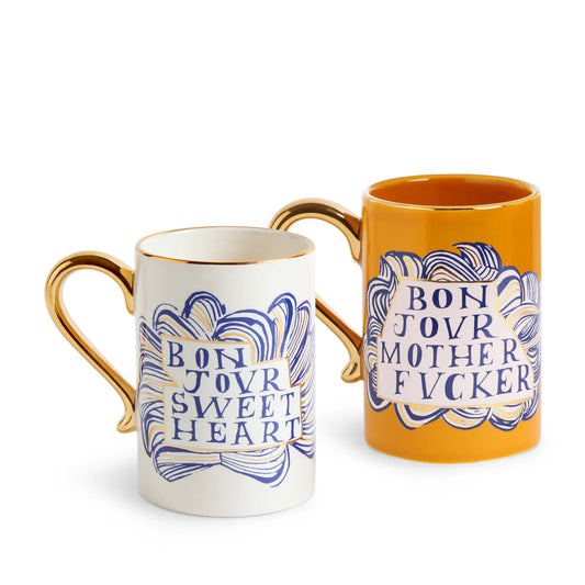 Set of 2 Ruan Hoffmann Mugs