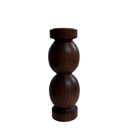 Han Studio Plump Walnut Candleholder