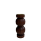 Han Studio Plump Walnut Candleholder