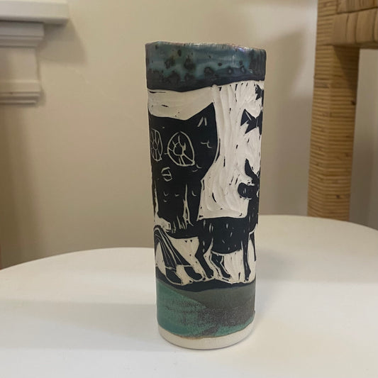 Small Vase by Laura Jean Mclaughlin