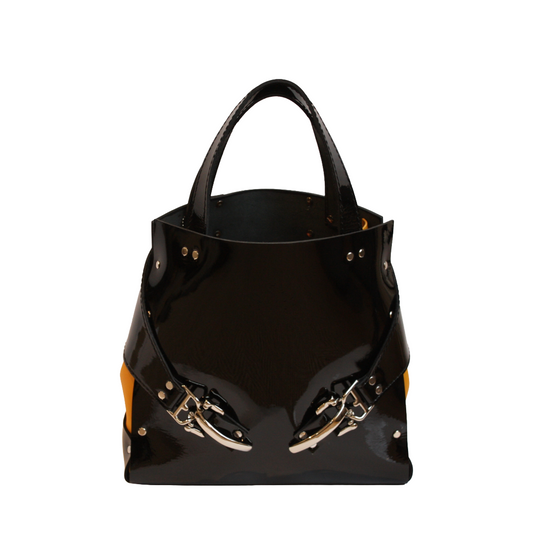 Patent Leather Soigné Tote Bag