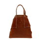 Brown Leather Soigné Tote Bag